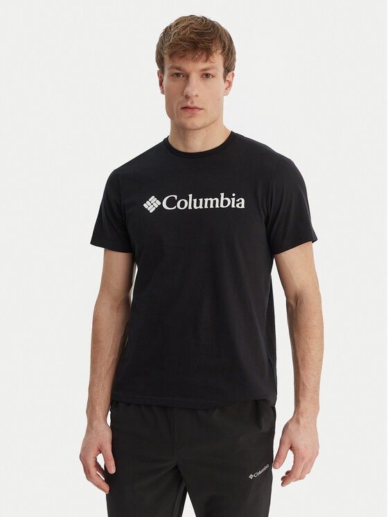 Columbia Columbia T-Shirt Basic Logo™ 2155001 Schwarz Regular Fit