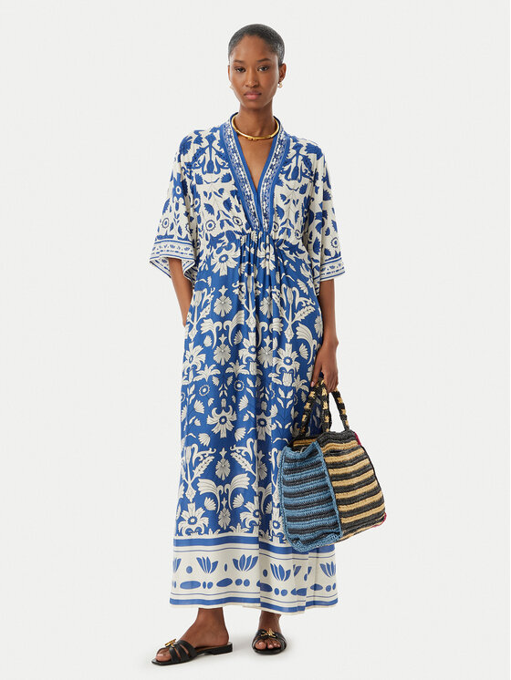 LOLA CASADEMUNT LOLA CASADEMUNT Vsakodnevna obleka LS2616032 Modra Regular Fit