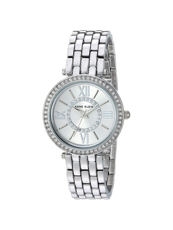 Anne Klein Anne Klein Zegarek AK-2967SVSV Srebrny