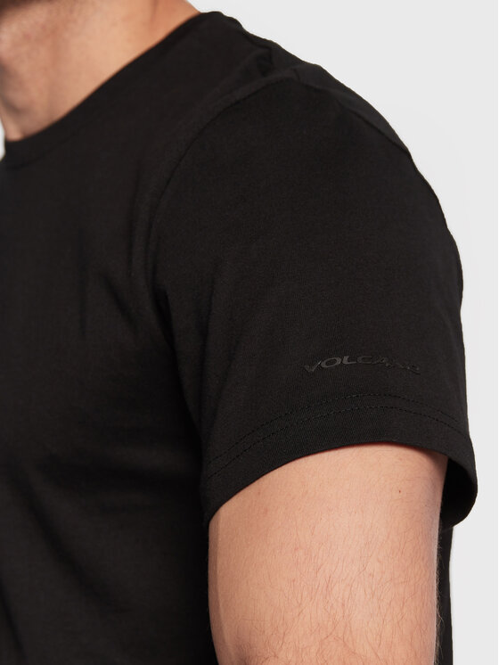 T-shirt T-Basic M02430-S21 Nero Regular Fit