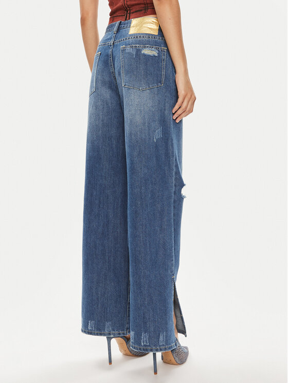 One Teaspoon One Teaspoon Jeansy Billie 26277 Niebieski Straight Leg