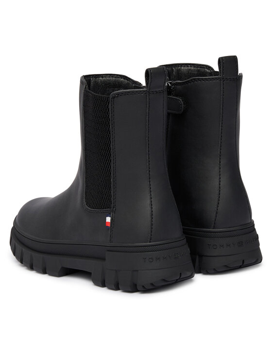 Tommy Hilfiger Tommy Hilfiger Botki T3X5-35295-1355 M Czarny