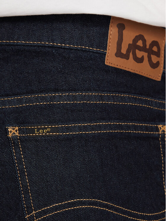 Lee Lee Džinsai Rider 112372611 Tamsiai mėlyna Slim Fit