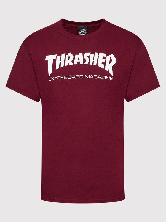 Thrasher Thrasher Marškinėliai Skatemag Vyšninė Regular Fit