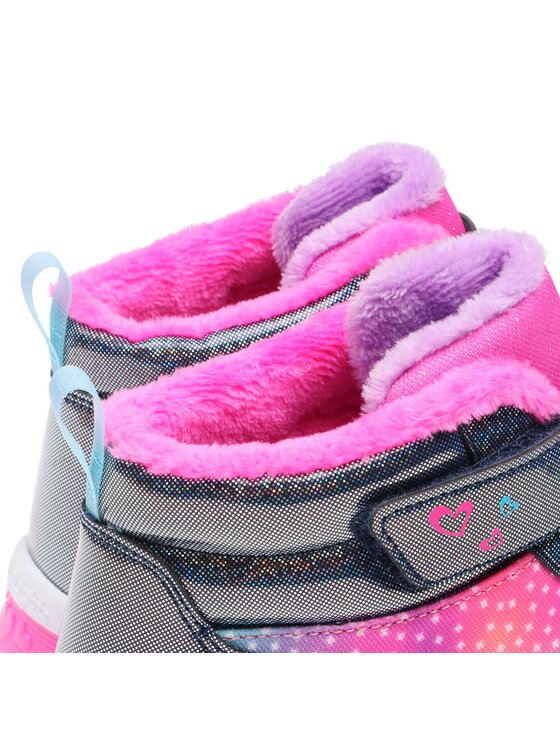 Skechers Skechers Sneakersy Flutter Heart Lights Simple Amor 302677L/NVMT Niebieski