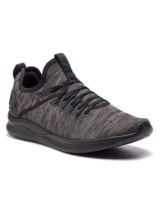 Puma ignite flash evoknit black clearance shoes