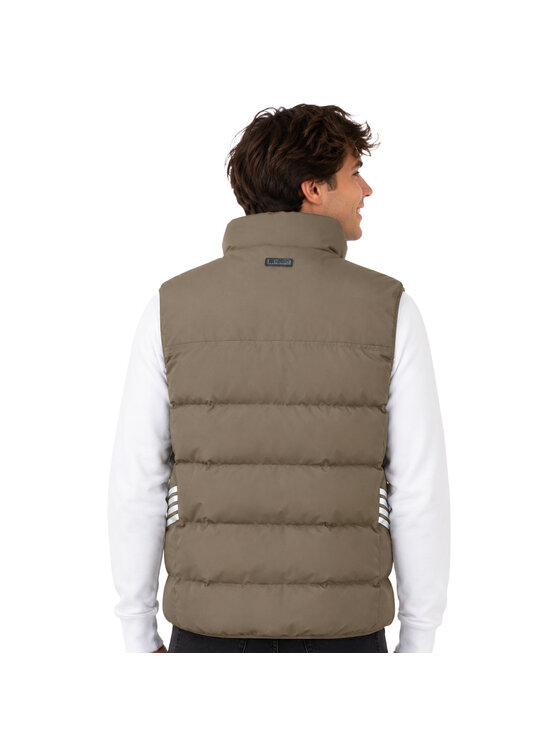 Geographical Norway Geographical Norway Kamizelka WZ8360H/GN-KAKI Zielony Reglan Fit
