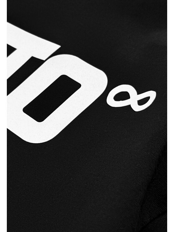 PROSTO. PROSTO. T-Shirt Big Log Infinity KL261MOUT1022 Czarny Relaxed Fit