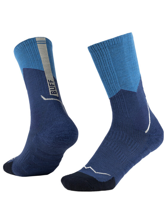 Buff Buff Calzini lunghi Merino Midweight Crew Socks Blu