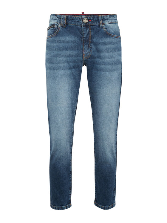 PHILIPP PLEIN PHILIPP PLEIN Jeansy 25899 Niebieski Skinny Fit