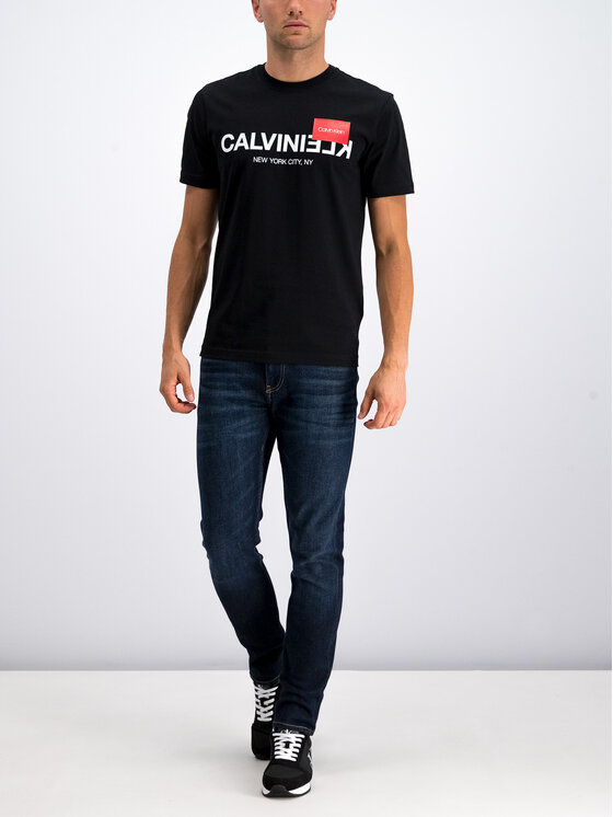 Calvin Klein Jeans Calvin Klein Jeans Džinsai J30J312911 Tamsiai mėlyna Slim Taper Fit