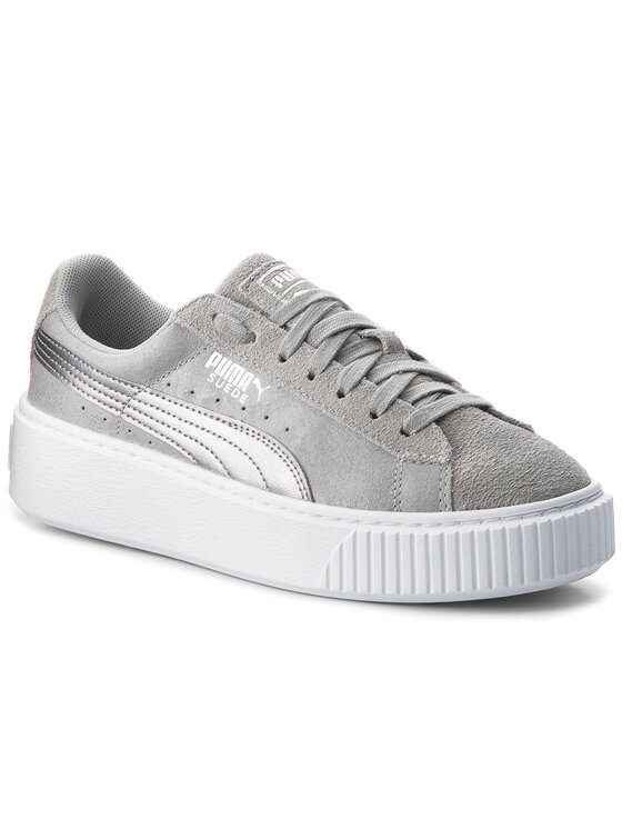 Puma platform grise on sale