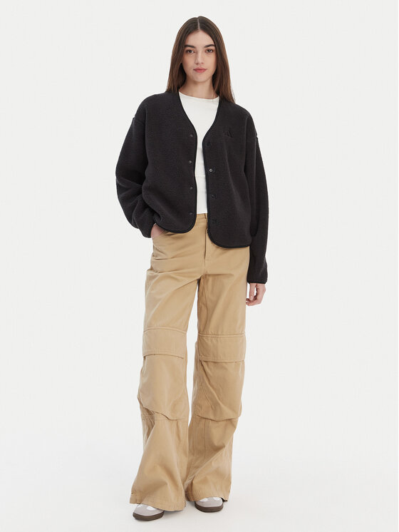 adidas adidas Кардиган Future Icons 3-Stripes KB5233 Чорний Loose Fit