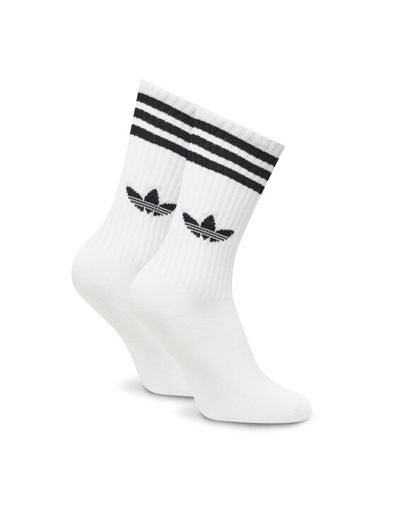 adidas adidas Set od 3 para unisex visokih čarapa 3-Stripes High JV7418 Šarena
