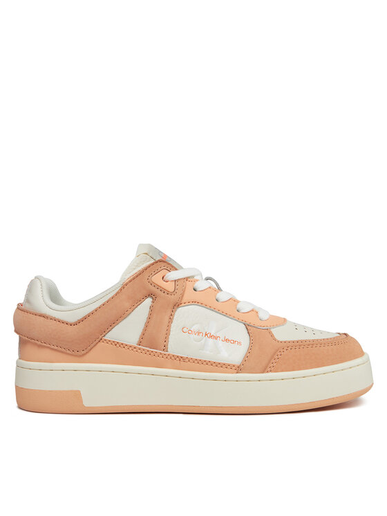 Calvin Klein Jeans Superge Basket Cupsole Low Mix Ml Fad YW0YW01301 Oranžna