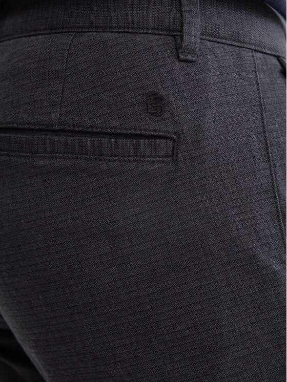 BIG STAR BIG STAR Chinosy MARCOS_402_350 Niebieski Chino Fit
