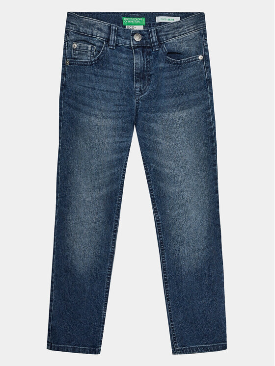 United Colors Of Benetton Džínsy 4XA2CE00V Tmavomodrá Slim Fit
