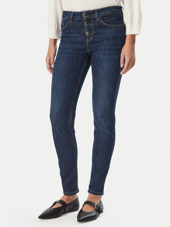 Liu Jo Liu Jo Дънки UF6002 D0328 Тъмносин Skinny Fit
