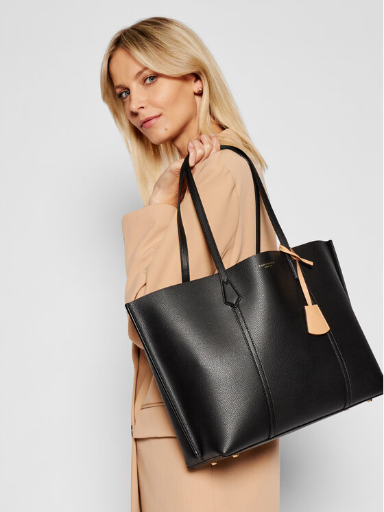 Tory Burch Tory Burch Rankinė Perry Triple-Compartment Tote 81932 Juoda