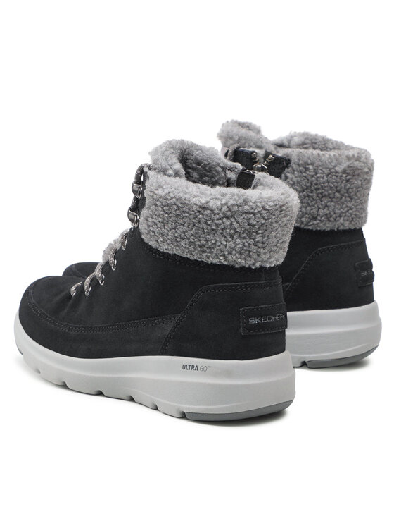 Skechers Skechers Trzewiki Woodlands 16677/BKGY Czarny