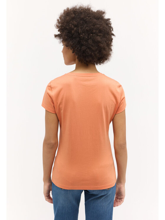 Mustang Mustang T-shirt LOA Arancione Regular Fit