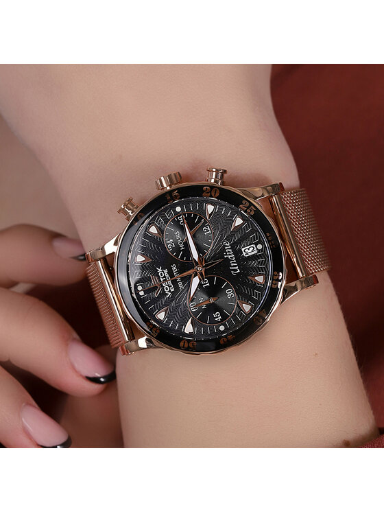 Vostok Europe Vostok Europe Zegarek VK64-515B568B Różowe złoto