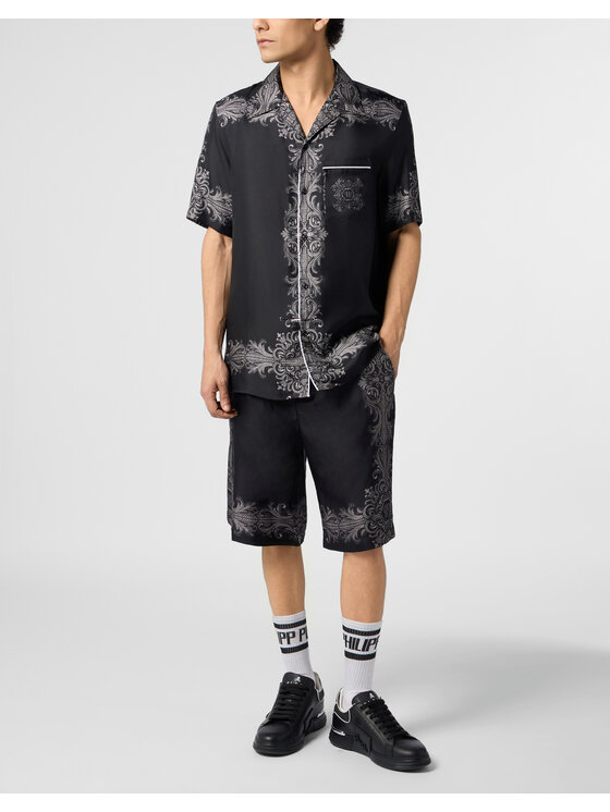 PHILIPP PLEIN PHILIPP PLEIN Koszula 31217 Czarny Regular Fit