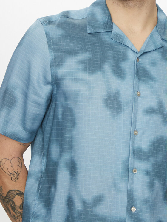 Calvin Klein Calvin Klein Koszula K10K114190 Niebieski Regular Fit