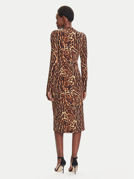 Joseph Ribkoff Joseph Ribkoff Kokteilinė suknelė 253091 Ruda Slim Fit