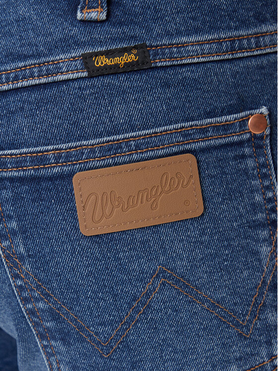 Wrangler Wrangler Jeansy Wrancher 112373028 Granatowy Slim Fit