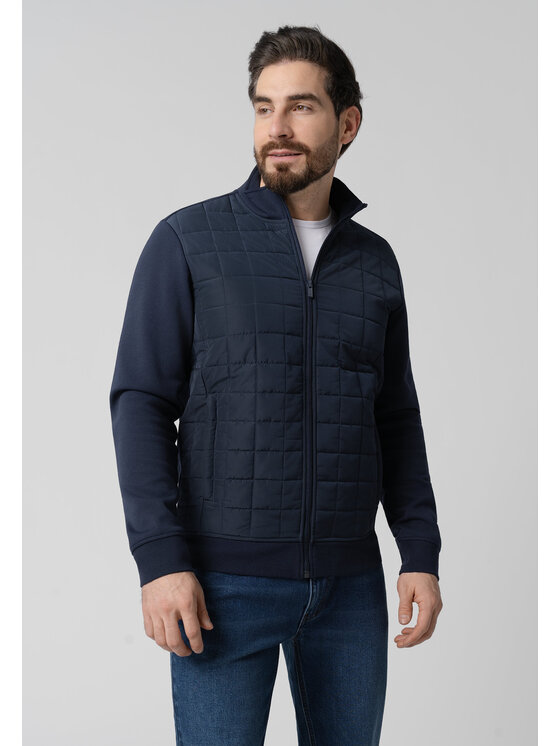 Volcano Volcano Bluza B-CORF Granatowy Regular Fit