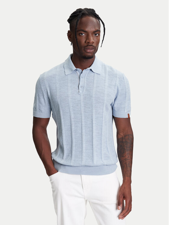 Férfi Pólóing United Colors Of Benetton, Méret: XL, Kék, 115GK301G
