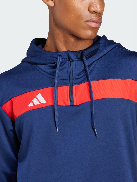 adidas adidas Bluza techniczna 139281 Niebieski jasny Regular Fit