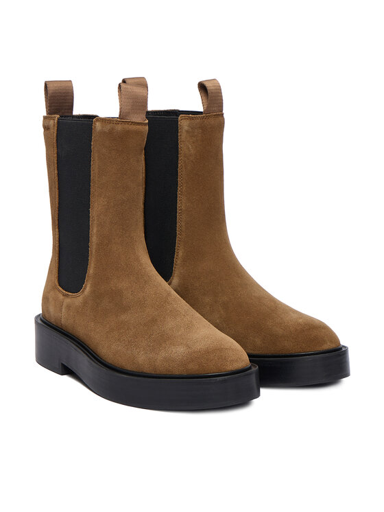 Calvin Klein Calvin Klein Klassische Stiefeletten YW0YW01969 Beige