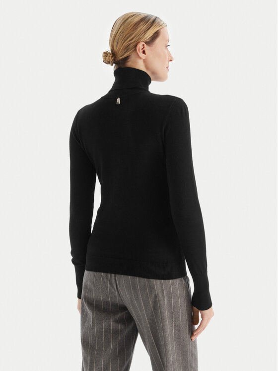 Fracomina Fracomina Dolcevita FR25WT7001K42101 Nero Regular Fit