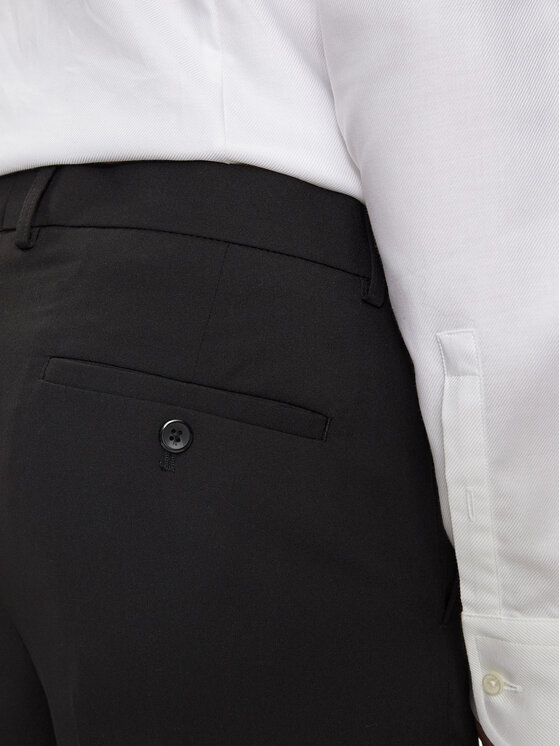 Lindbergh Lindbergh Costum 30-606900 Negru Slim Fit