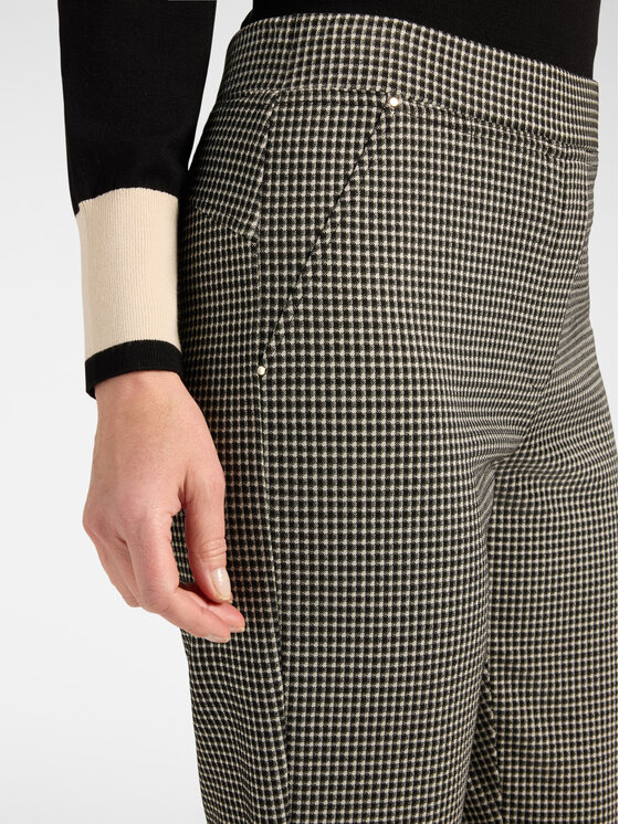 Elena Mirò Elena Mirò Pantaloni di tessuto P814Z000214N001 Nero Slim Fit