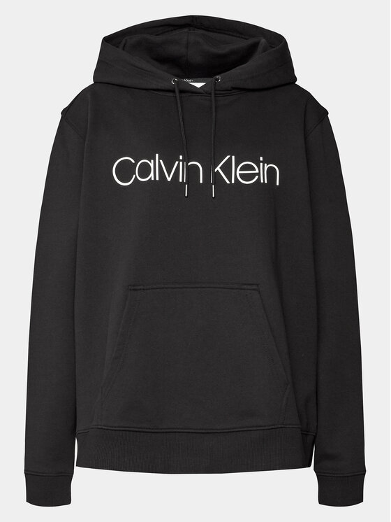 Calvin Klein Curve Bluză Inclusive Core Logo K20K203635 Negru Regular Fit