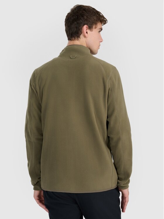 4F 4F Felpa di pile 4FWAW25TFLEM333-43S Verde Regular Fit