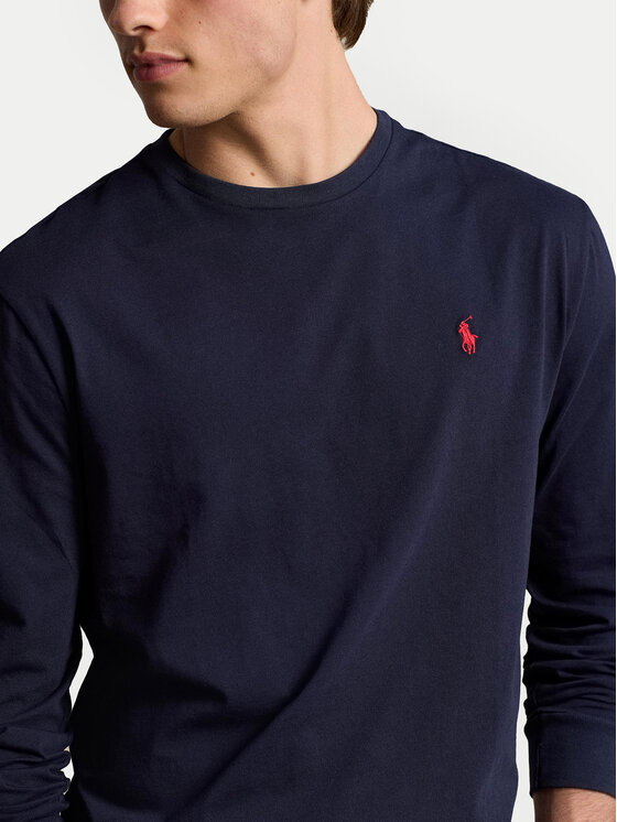 Polo Ralph Lauren Polo Ralph Lauren Longsleeve 710671467057 Σκούρο μπλε Classic Fit