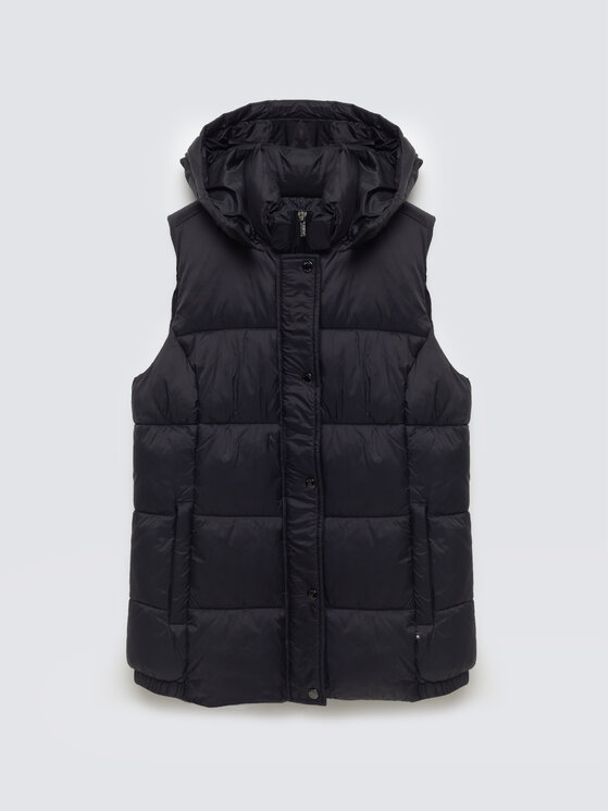 BIG STAR BIG STAR Kamizelka PIXANA Czarny Basic Fit
