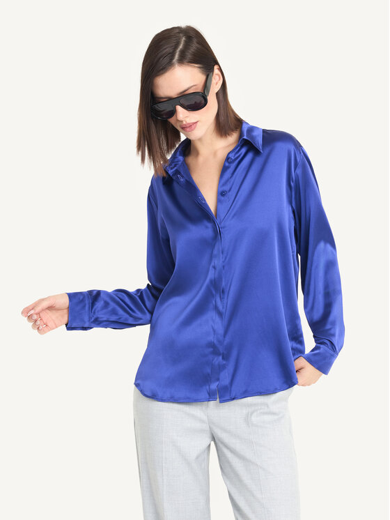 KMX Studio KMX Studio Koszula 502590006 Niebieski Straight Fit