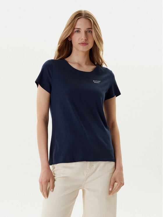 Mustang Mustang Tricou Alma 1016155 Bleumarin Regular Fit