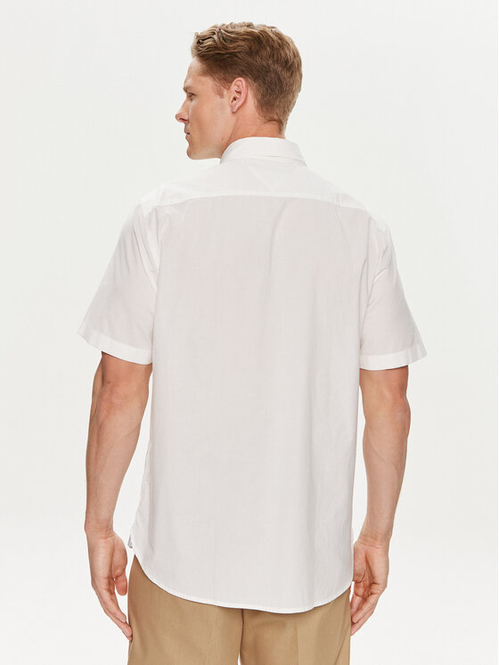 Tommy Hilfiger Tommy Hilfiger Camicia MW0MW33809 Bianco Regular Fit