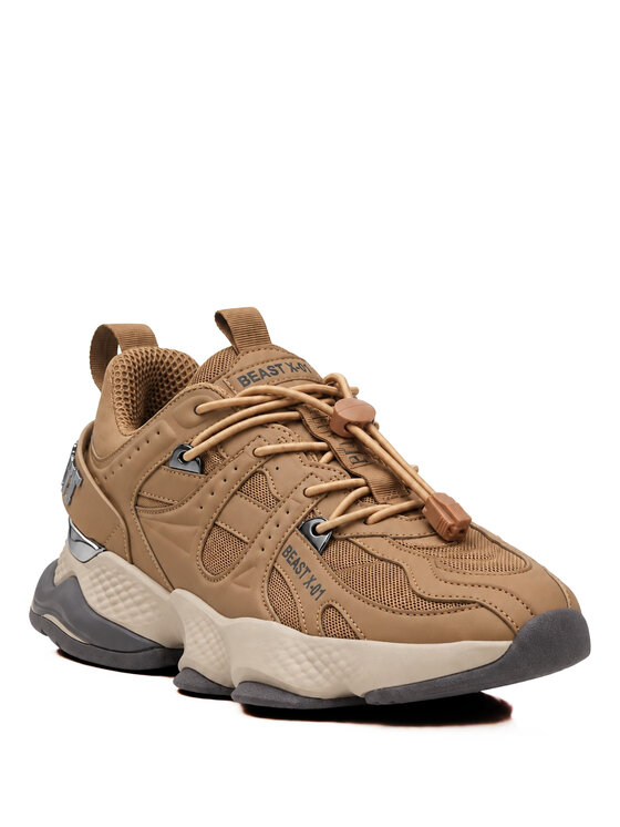 Plein Sport Plein Sport Sneakersy 31534 Brązowy