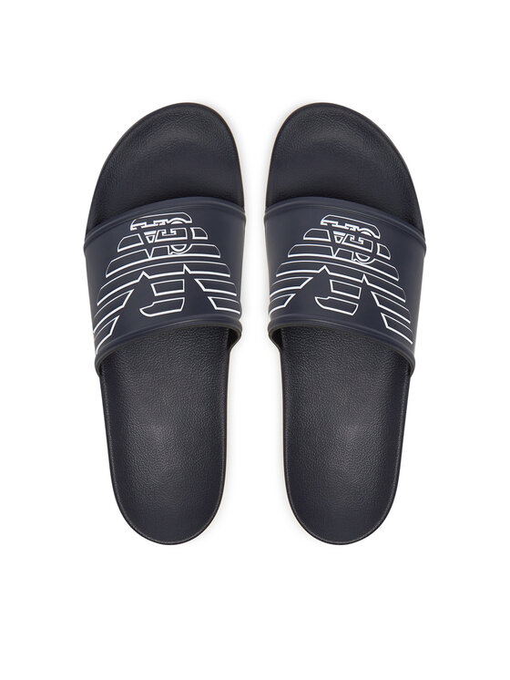 Emporio Armani Emporio Armani Klapki XVPS11 XR273 K578 Granatowy