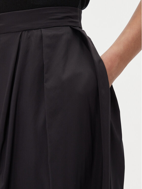 DKNY DKNY Trapézová sukně P5AN7A13 Černá Loose Fit