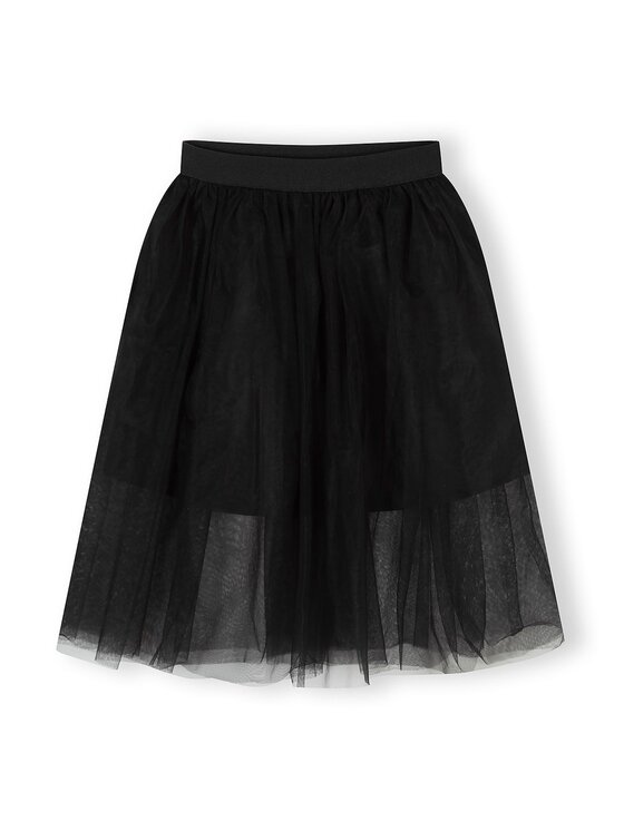 minoti minoti Spódnica maxi 30SKIRT159 Czarny Regular Fit