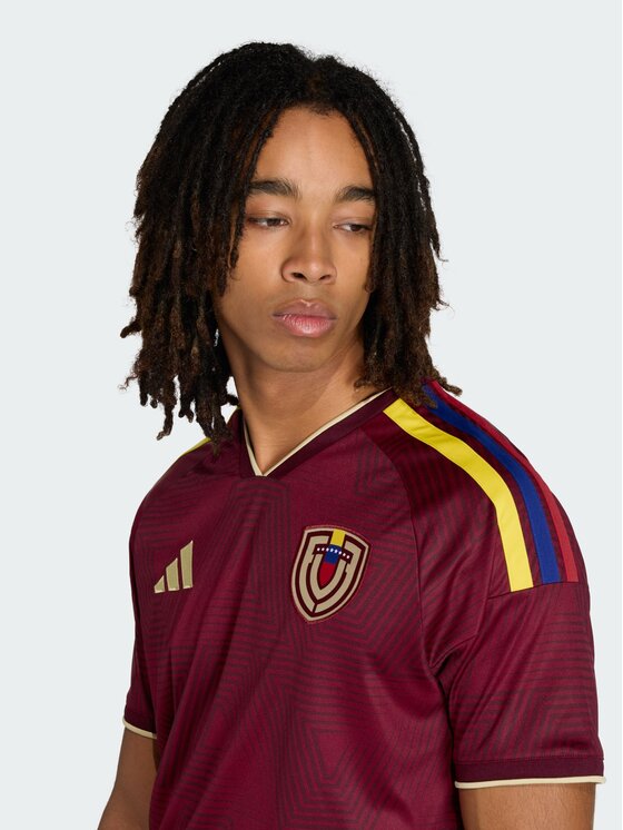 adidas adidas Koszulka techniczna USA Jersey Czerwony Slim Fit