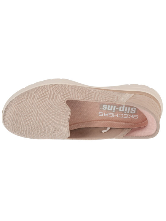 Skechers Skechers Półbuty Skechers Slip-Ins On The Go Flex - Clover Beżowy